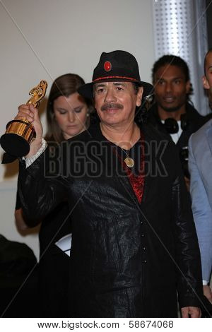 Carlos Santana at the 2013 NCLR ALMA Awards Press Room, Pasadena Civic Auditorium, Pasadena, CA 09-27-13