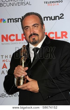 David Zayas at the 2013 NCLR ALMA Awards Press Room, Pasadena Civic Auditorium, Pasadena, CA 09-27-13