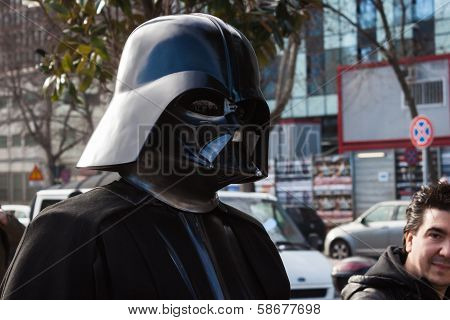 People Of 501St Legion Take Part In The Star Wars Parade In Milan, Italy