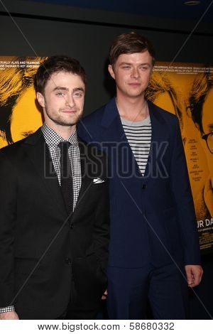 Daniel Radcliffe and Dane DeHaan at the 
