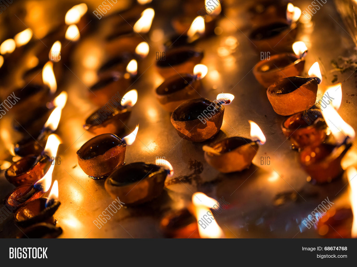 Burning Candles Indian Image & Photo (Free Trial) Bigstock