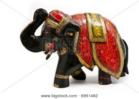 Elefante in legno
