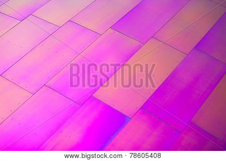 Hot Pink Diagonal Rectangular Shapes