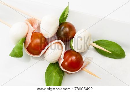 Fresh Mozzarella And Tomato Appetizer