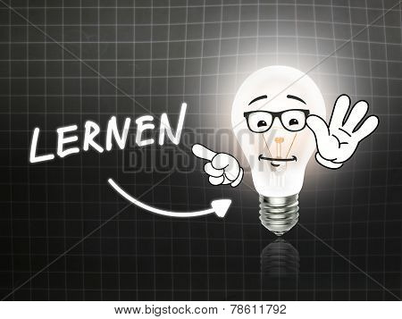 Lernen Bulb Lamp Energy Light Blackboard