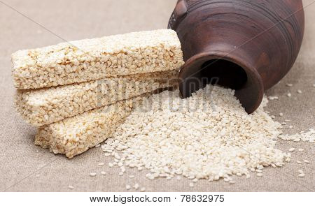 Kozinaki   Sesame Seeds.