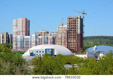 Kemerovo, View From Universitetsky Bridge