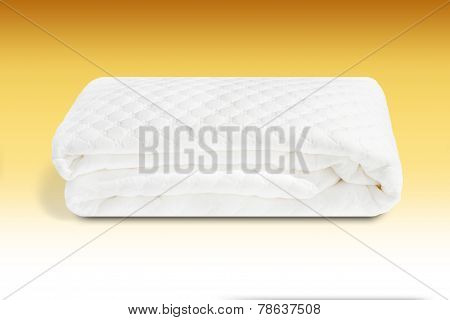 A Padded Mattress Cover In Cotton Handmade In Italy