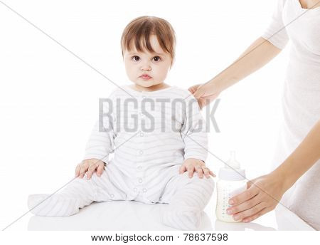 Mother Feeding Baby