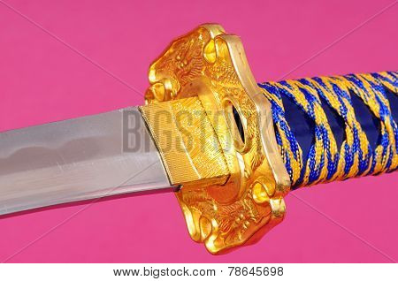 Samurai Sword Closeup