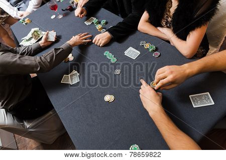 People Playing Poker