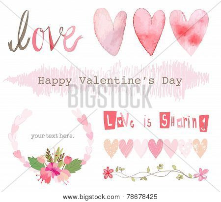 Vector Of Love Elements