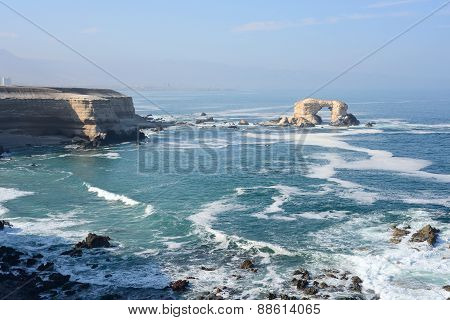 La Portada (arch Rock) In Antofagasta, Chile