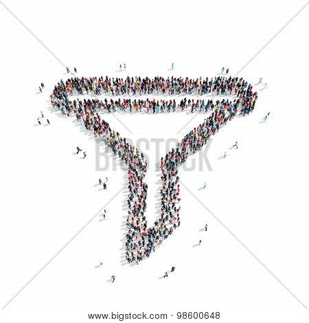 group  people  shape  funnel
