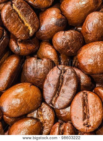 Coffee Beans Closeup