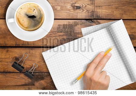 Paper pen pencil white shopping consumerism buy
