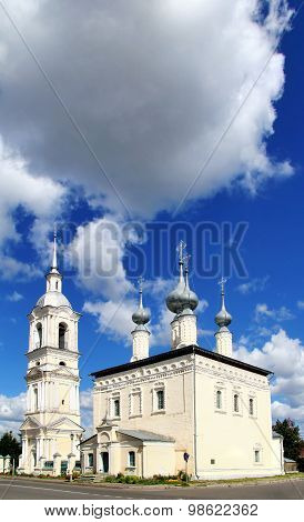The Smolensk church (1696-1706) in Suzdal, Russia