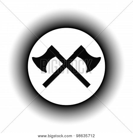 Crossed Axes Button.