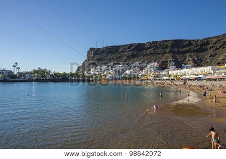 Beach Of Puerto De Mogan