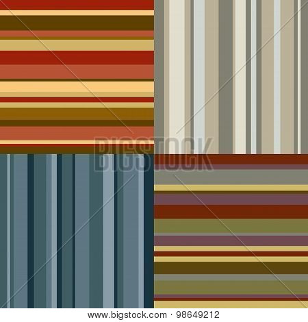 multicolored stripes are four types of texture
