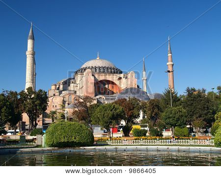 Hagia Sophia in Istanbul, Türkei.