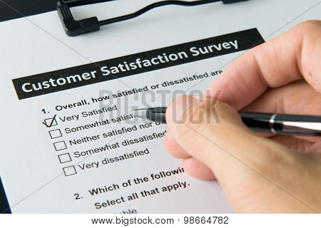 Customer Satisfactory Survey