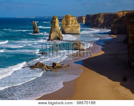 Twelve Apostles By Great Ocean Road