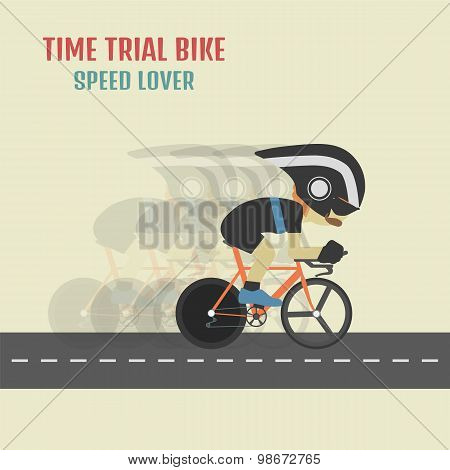 Hipster Cyclist