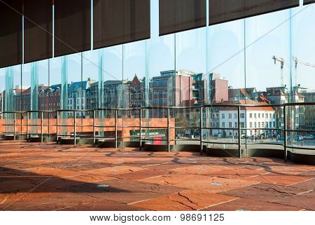 View Over Antwerp From Musem Aan Der Stroom