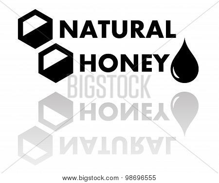 natural honey symbol