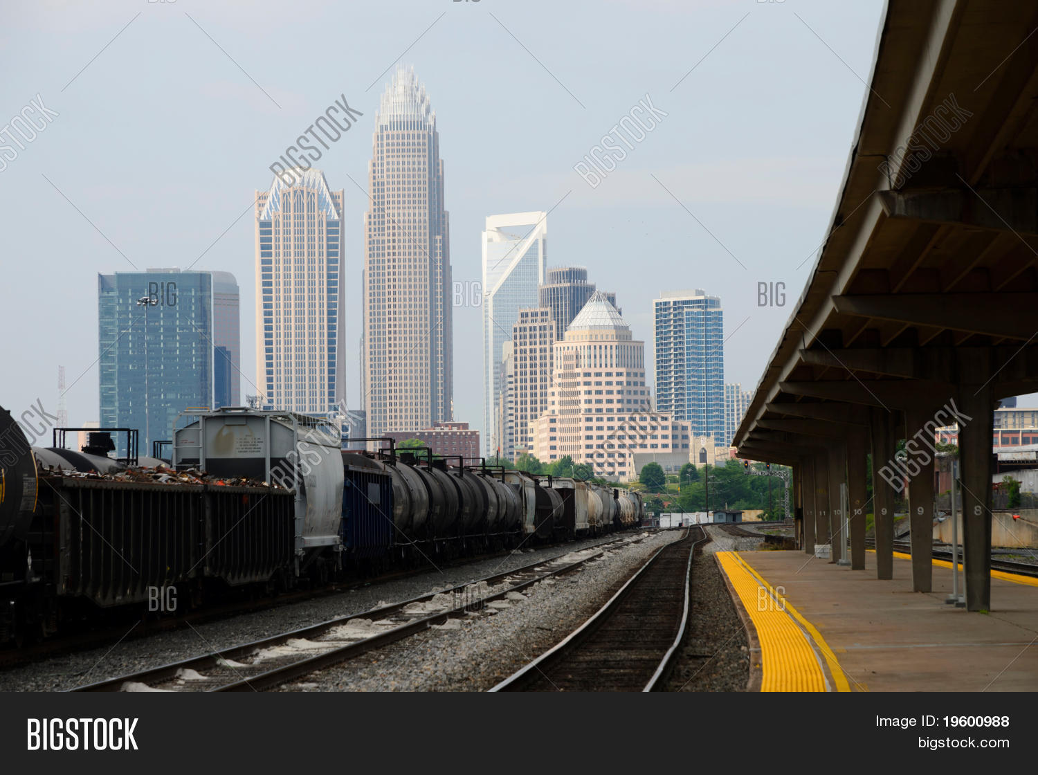 Downtown Charlotte, NC Image & Photo (Free Trial) Bigstock