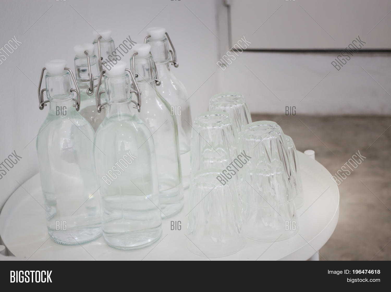 Tray Glasses Water Image & Photo (Free Trial) Bigstock