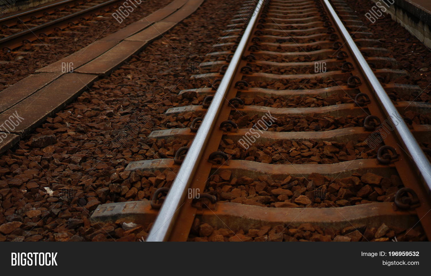 Railway Line Train Image & Photo (Free Trial) | Bigstock