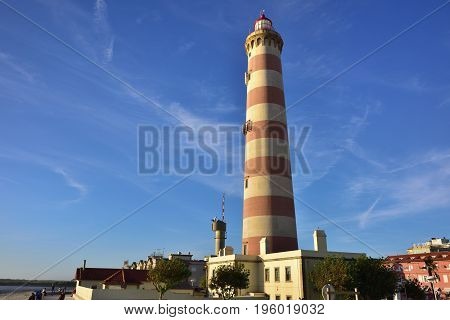 Lighthouse Farol Da Barra, Portugal