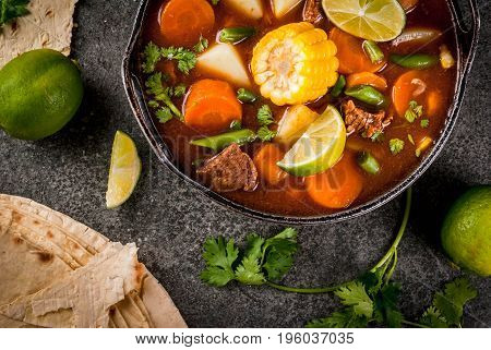 Vegetable Soup Mole De Olla