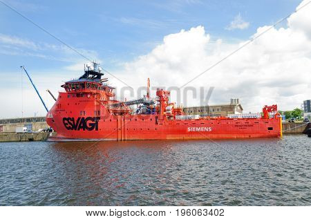 Rostock, Germany-July 14,2017: 