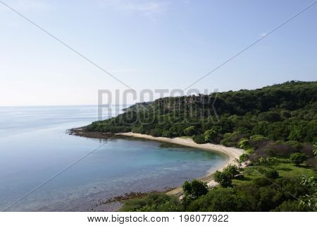 landscape beach national park east java indonesia