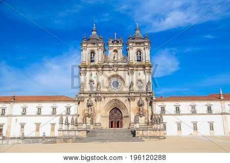 Alcobaca monastery (Mosteiro de Santa Maria de Alcobaca). Unesco world heritage. Alcobaca. Portugal