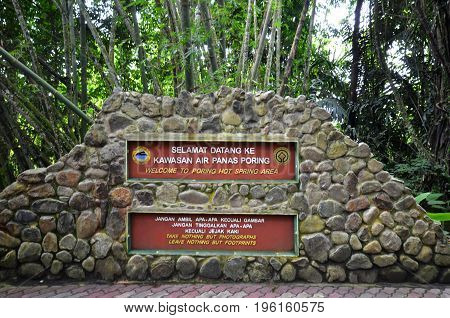 Poring Hot Spring, Sabah, Malaysia