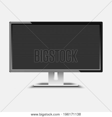 monitor desktop icon vector illustration EPS 10
