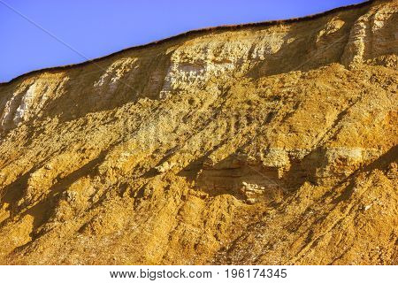 Mountain After A Mudflow