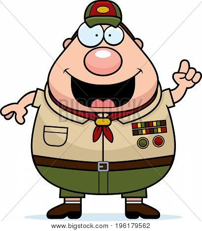 Cartoon Scoutmaster Idea