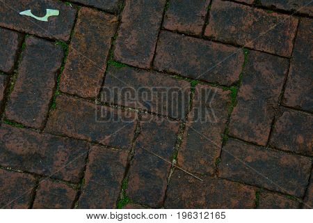 Abstract stone floor tiles for texture background