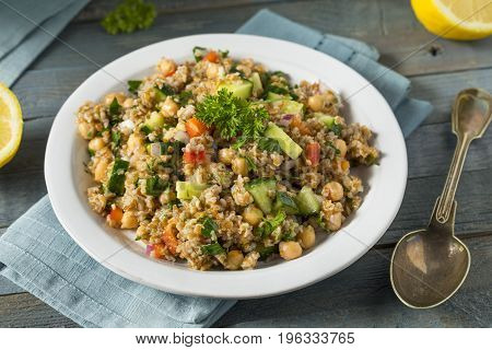 Homemade Bulgar Wheat Salad