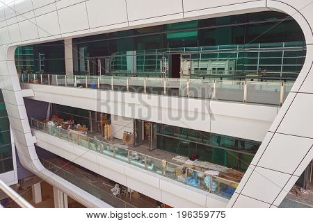 KUALA LUMPUR, MALAYSIA - CIRCA MAY, 2014: KLIA2 at daytime. KLIA2 is the low-cost carrier terminal at KLIA. 