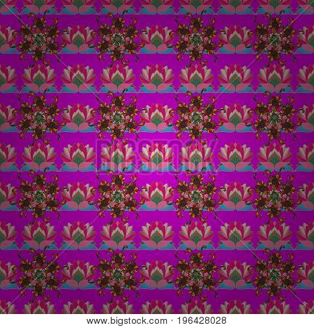 Vector abstract pattern page for antistress. Vector illustration. On colorful background.