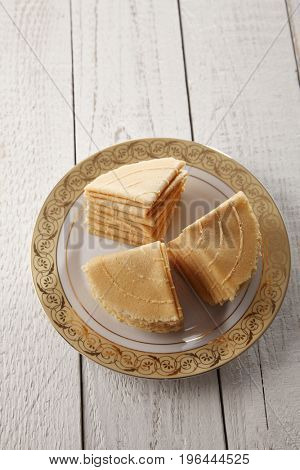 malaysia traditional food kueh kapit