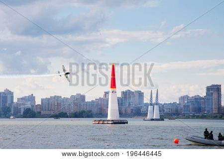 KAZAN, RUSSIA - JULY 22 2017 Redbull Air Race