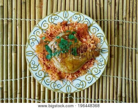 Egyptian Faatah Rice