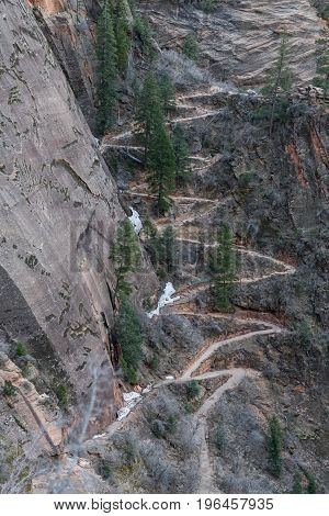 Switchback To Hidden Canyon